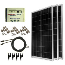 Painel Solar 100 Watt Kit Completo